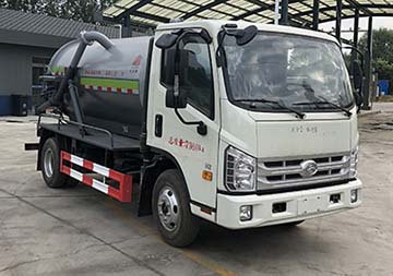 帝宏牌YTH5073GXW6BJ型吸污车