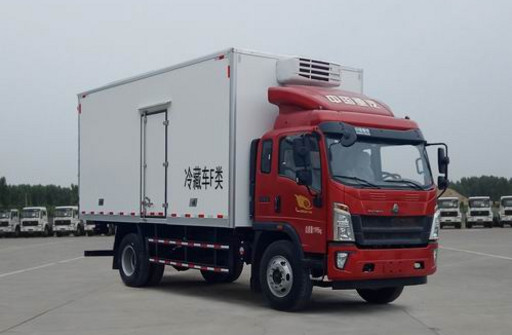 豪沃牌ZZ5127XLCH4515F1型冷藏车