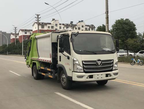 华通牌HCQ5086ZYSBJ6ZS型压缩式垃圾车