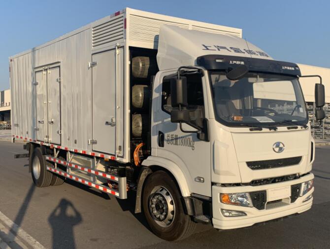 跃进牌SH5187XLCZQFCEVWZ1型燃料电池冷藏车