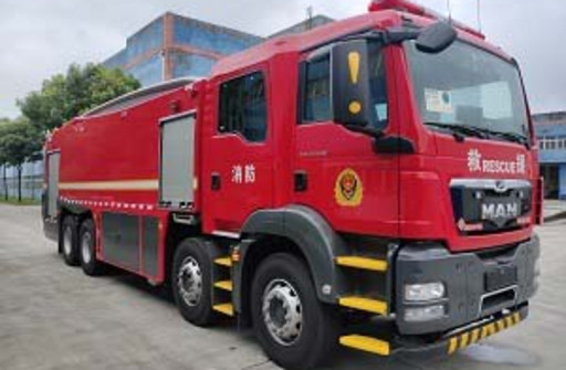 捷达消防牌SJD5380GXFPM180/MEA型泡沫消防车