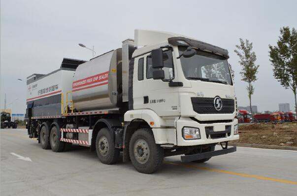 达刚牌DGL5310TFC-W406型纤维同步封层车