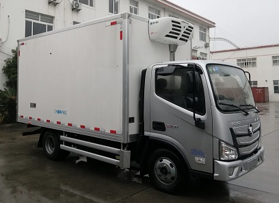 悦集牌YJV5040XLCB6型冷藏车