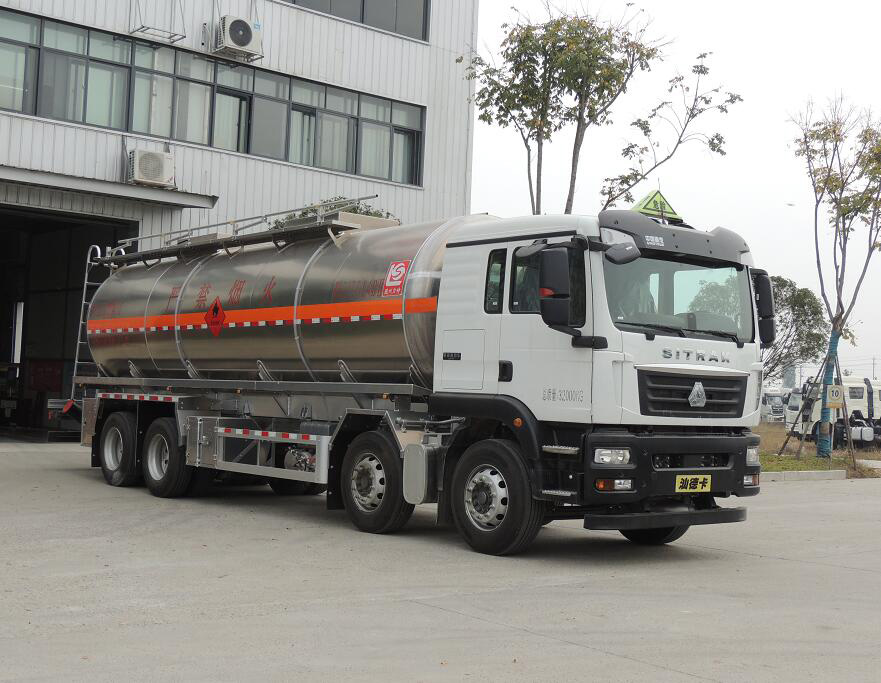 醒狮牌SLS5326GRYZ5B型易燃液体罐式运输车