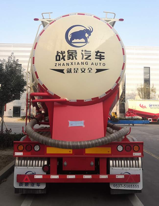 曙岳牌DSY9402GFL型中密度粉粒物料运输半挂车