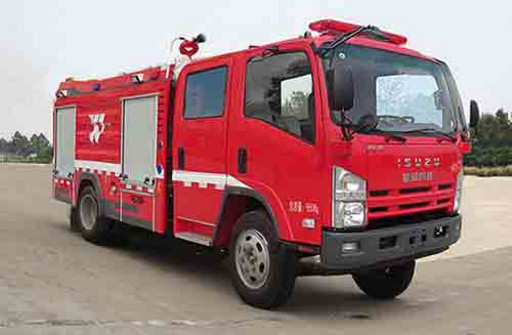 银河牌BX5100GXFSG30/W5型水罐消防车
