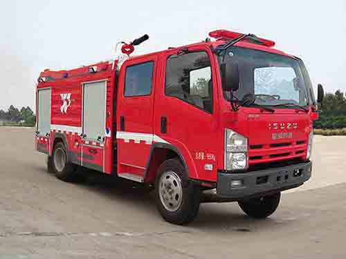 银河牌BX5100GXFPM30/W5型泡沫消防车