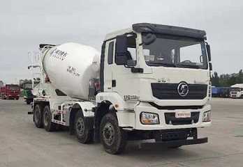 陕汽牌SX5319GJBMC326TLF1型混凝土搅拌运输车