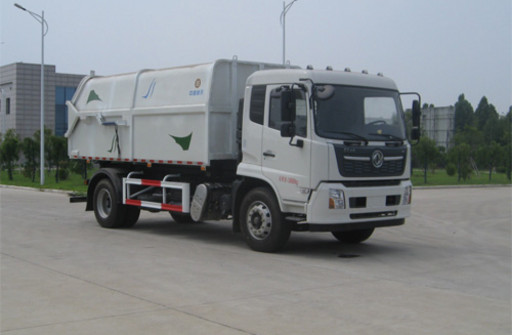 郑龙牌JYC5180ZLJ6DF型自卸式垃圾车