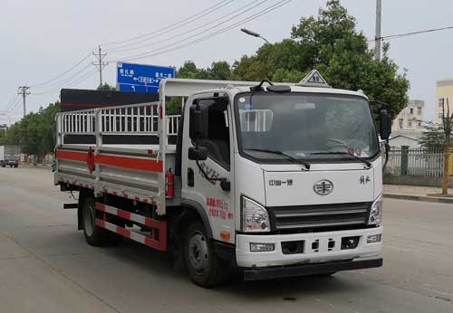 炎帝牌SZD5129TQPCA6型气瓶运输车