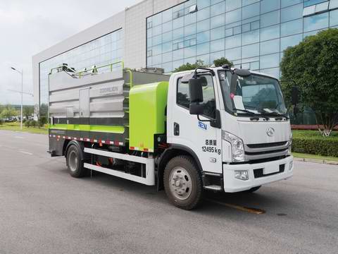 中联牌ZBH5120TQXSHBEV型纯电动垃圾桶清洗车