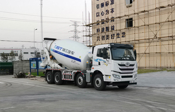 瑞江牌WL5315GJBCAG5B2型混凝土搅拌运输车