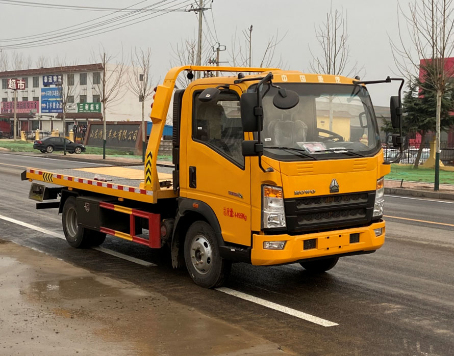 祥农达牌SGW5047TQZE型清障车