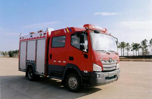 焱泽牌MDZ5080GXFSG20/FT型水罐消防车