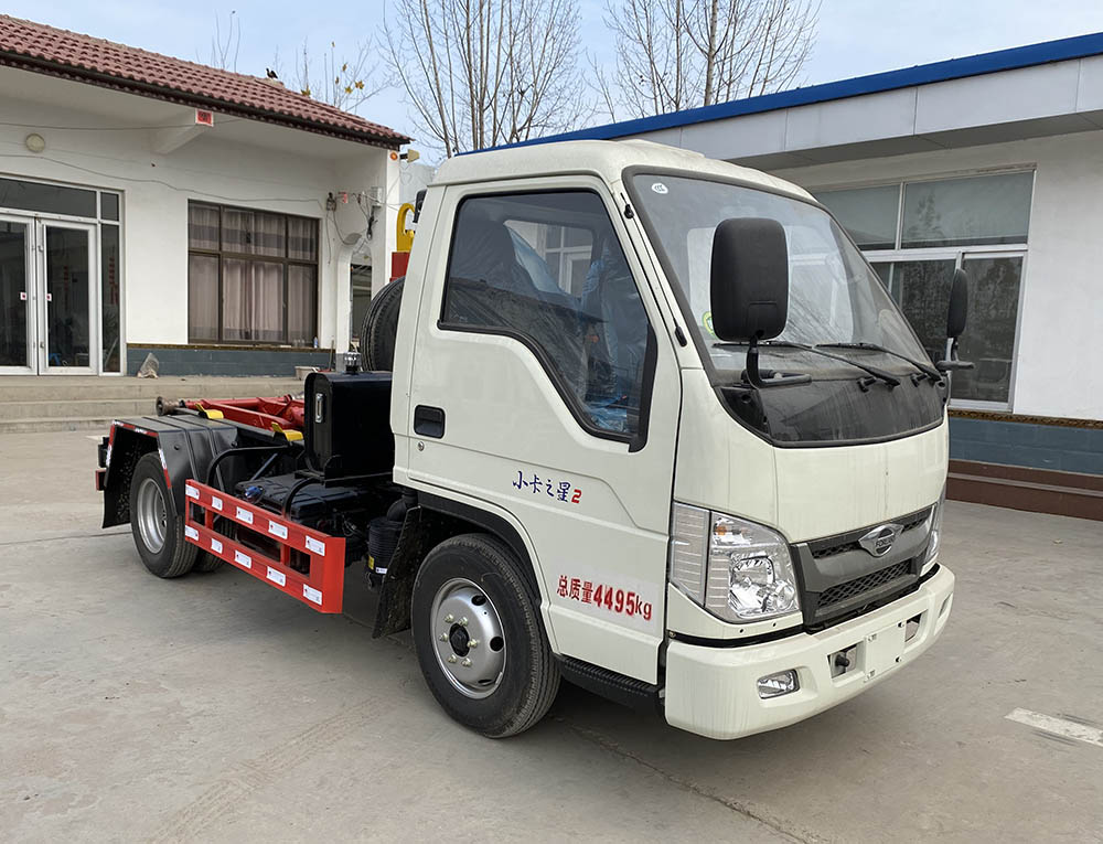 帝宏牌YTH5041ZXX6BJ型车厢可卸式垃圾车