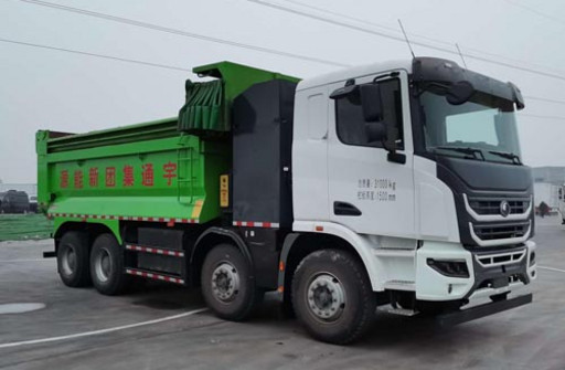 宇通牌ZKH5310ZLJP6BEV型纯电动自卸式垃圾车