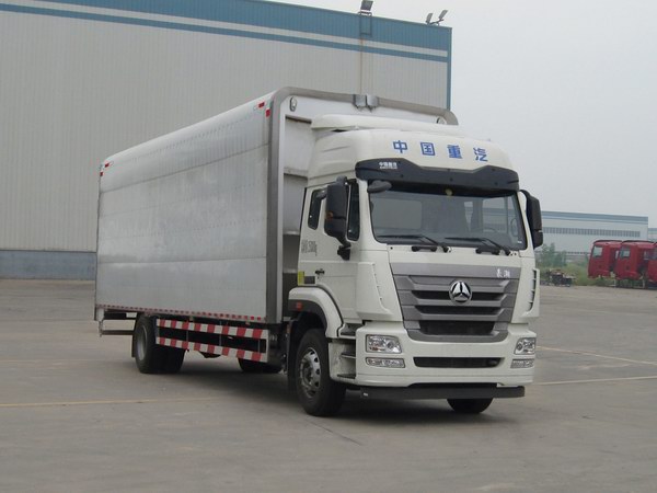 豪瀚牌ZZ5185XYKH7113E1型翼开启厢式车