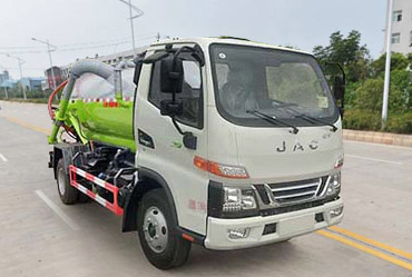 舜德牌SDS5070GXWH6型吸污车