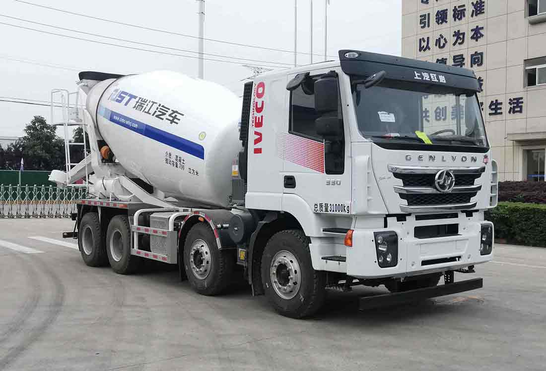 瑞江牌WL5310GJBCQ28A0型混凝土搅拌运输车