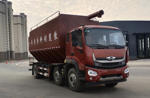 华通牌HCQ5250ZSLBJ6型散装饲料运输车