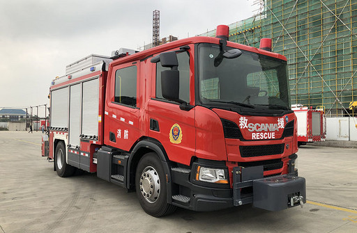 上格牌SGX5140TXFJY100型抢险救援消防车