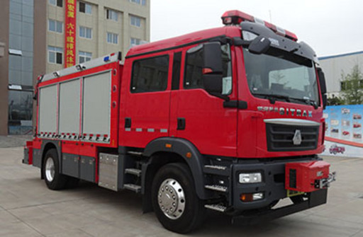 银河牌BX5130TXFJY162/SK6型抢险救援消防车