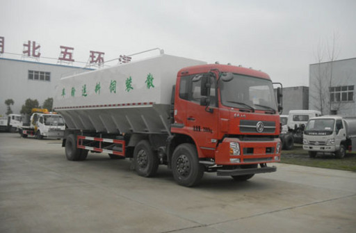 华通牌HCQ5251ZSLDL5型散装饲料运输车