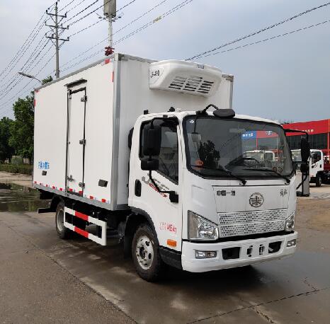 解放牌CA5041XLCP40K61L2E6A84型冷藏车