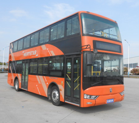 亚星牌JS6111SHBEV2型纯电动双层城市客车