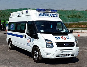 中壹迪牌DKV5046XJHV348S6K型救护车