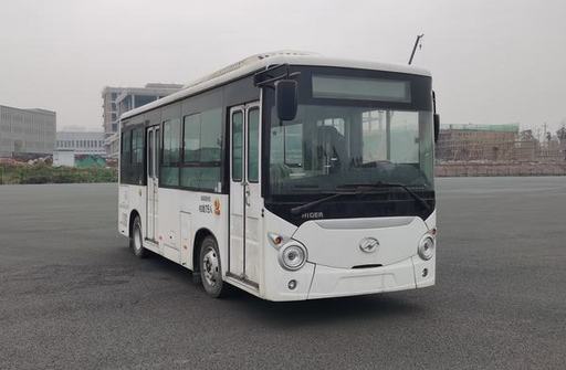 海格牌KLQ6650GEVN5W型纯电动城市客车