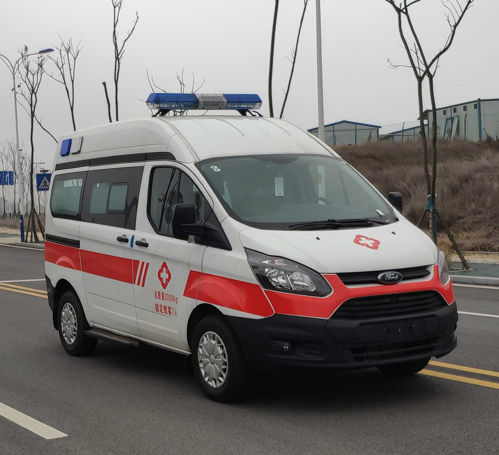 中国中车牌TEG5030XJH304型救护车