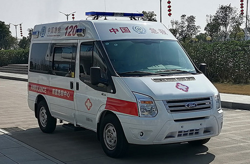 江铃全顺牌JX5048XJHMJ6-H型救护车