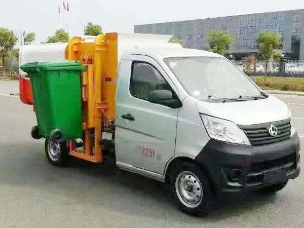 重庆长安挂桶式垃圾车 (4)